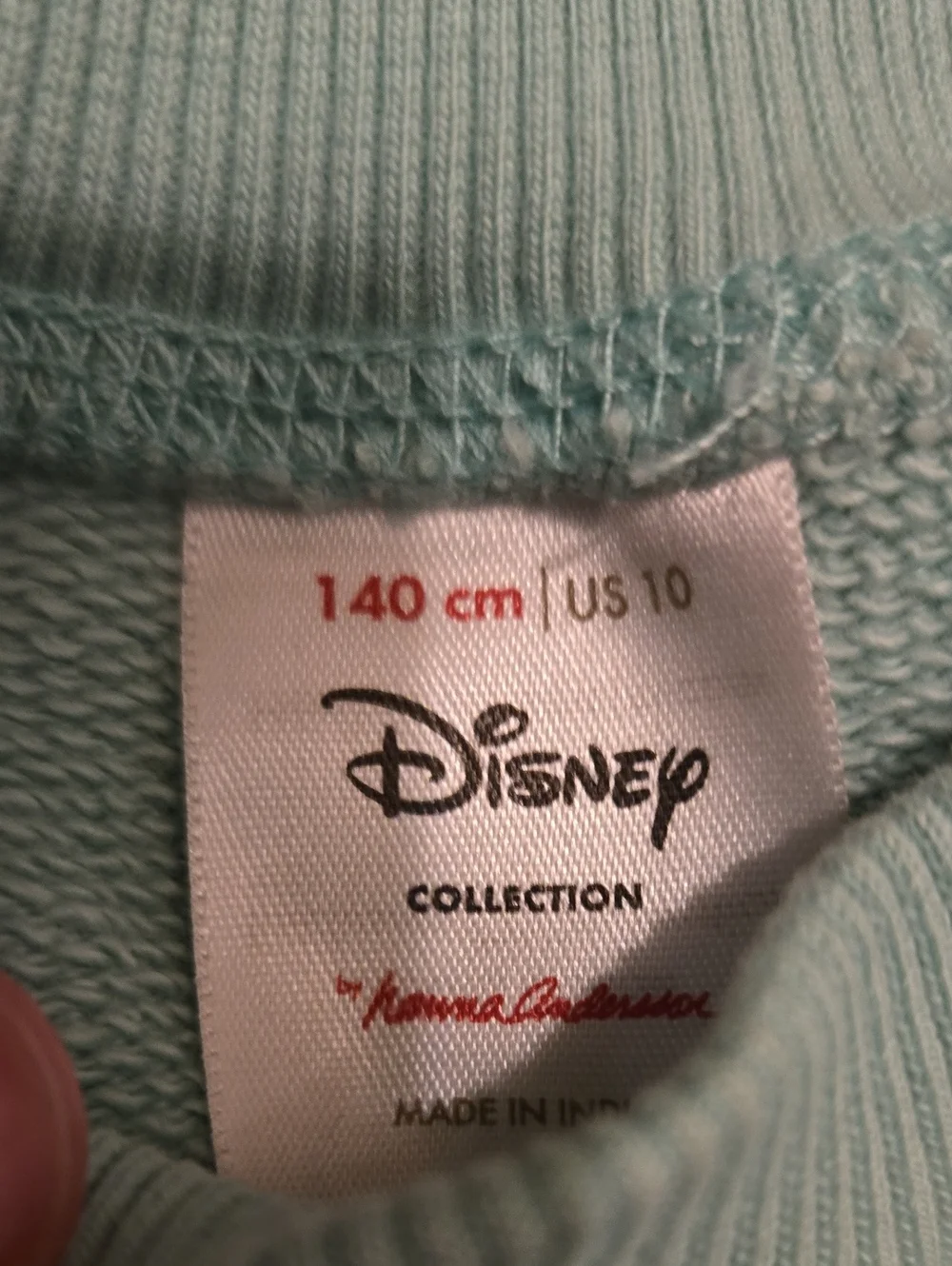 Hanna Andersson Disney Light Blue Mermaid Sweatshirt and Tulle Skirt